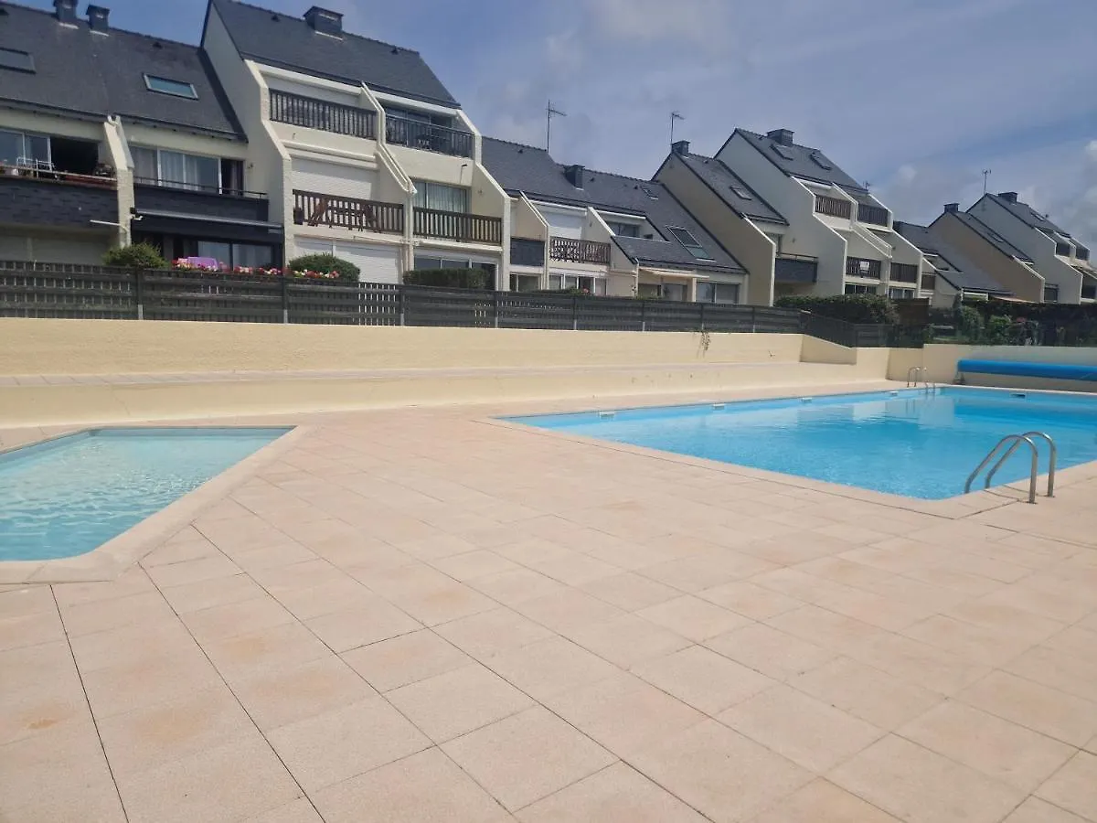 Apartament Guidel-Plages Studio Lumineux Balcon Vue Mer & Piscine Francja