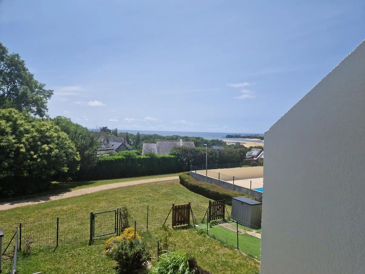 Guidel-Plages Studio Lumineux Balcon Vue Mer & Piscine Francja